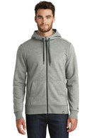 New Era French Terry Full-Zip Hoodie. NEA502-Sweatshirts/Fleece-Light Graphite Twist-4XL-JadeMoghul Inc.