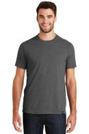 New Era Heritage Blend Crew Tee. NEA100-T-shirts-Black Heather-4XL-JadeMoghul Inc.
