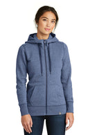 New Era Ladies French Terry Full-Zip Hoodie. LNEA502-Ladies-Dark Royal Twist-4XL-JadeMoghul Inc.