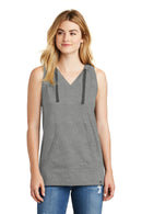 New Era Ladies Heritage BlendHoodie Tank. LNEA106-T-shirts-Shadow Grey Heather-4XL-JadeMoghul Inc.