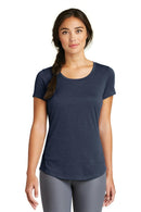 New Era Ladies Series Performance Scoop Tee. LNEA200-Activewear-True Navy-4XL-JadeMoghul Inc.