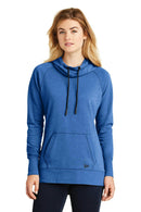 New Era Ladies Tri-BlendFleece Pullover Hoodie. LNEA510-Ladies-Royal Heather-4XL-JadeMoghul Inc.