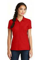 New Era Ladies Venue Home Plate Polo. LNEA300-Ladies-Scarlet-4XL-JadeMoghul Inc.