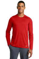 New Era Series Performance Long Sleeve Crew Tee. NEA201-Activewear-Scarlet-4XL-JadeMoghul Inc.