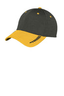 New Era Shadow Stretch Heather Colorblock Cap. NE704-Caps-Gold/ Black Shadow Heather-S/M-JadeMoghul Inc.