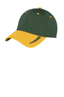 New Era Shadow Stretch Heather Colorblock Cap. NE704-Caps-Gold/ Dark Green Shadow Heather-S/M-JadeMoghul Inc.