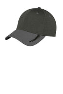 New Era Shadow Stretch Heather Colorblock Cap. NE704-Caps-Graphite/ Black Shadow Heather-S/M-JadeMoghul Inc.