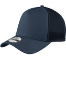 New Era Snapback Trucker Cap. NE205-Caps-Deep Navy/ Deep Navy-OSFA-JadeMoghul Inc.