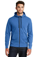 New Era Tri-BlendFleece Full-Zip HoodieNEA511-Sweatshirts/Fleece-Royal Heather-4XL-JadeMoghul Inc.