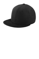 New Era Youth Original Fit Diamond Era Flat Bill Snapback Cap. NE304-Caps-Black-OSFA-JadeMoghul Inc.