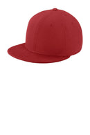 New Era Youth Original Fit Diamond Era Flat Bill Snapback Cap. NE304-Caps-Crimson-OSFA-JadeMoghul Inc.