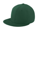 New Era Youth Original Fit Diamond Era Flat Bill Snapback Cap. NE304-Caps-Dark Green-OSFA-JadeMoghul Inc.