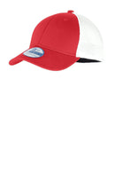 New Era - Youth Stretch MeshCap. NE302-Caps-Scarlet Red/White-C/Y-JadeMoghul Inc.