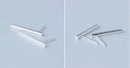 New Fashion 925 Sterling Silver straight Bar /Stick Stud Earrings Piercing Vertical Bar Gift for Men Women geometric GTLE492-1-TYPE 4-JadeMoghul Inc.