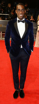 New Fashion Men Dark Blue Slim Fit Wedding Suit (2 Pieces)-as picture_45-S_45-JadeMoghul Inc.