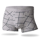 New Fashion Sexy Mens Boxer Shorts Soft Breathable Panties Middle-waisted Male Underpants AExp