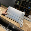 New Fashion Women Envelope Clutch Bag PU Leather Female Day Clutches Red Women Handbag Wrist clutch purse evening bags bolsas AExp