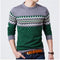 New Fashionable Casual O-Neck Slim Fit Men Sweaters AExp