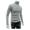 New Fashionable Men Sweater / High-Necked Smart Sweater-Light grey-M-JadeMoghul Inc.