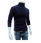 New Fashionable Men Sweater / High-Necked Smart Sweater-navy blue-M-JadeMoghul Inc.