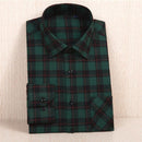New Flannel Shirt / Slim Fit Soft Comfortable Shirt-MC114-Asian Size S-JadeMoghul Inc.
