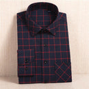 New Flannel Shirt / Slim Fit Soft Comfortable Shirt-MC114-Asian Size S-JadeMoghul Inc.