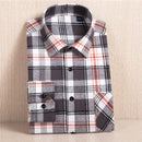 New Flannel Shirt / Slim Fit Soft Comfortable Shirt-MC114-Asian Size S-JadeMoghul Inc.