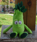 New Fruits Vegetables cauliflower Mushroom blueberry Starwberry 9" Soft Plush Doll Toy-Celery-JadeMoghul Inc.