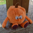 New Fruits Vegetables cauliflower Mushroom blueberry Starwberry 9" Soft Plush Doll Toy-Pumpkin-JadeMoghul Inc.