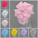 new hairbands newborn Silver Bow Headband Hair Bowknot Headbands Girls Bows Headbands Headwear Hair Accessories-1-Size fits all-JadeMoghul Inc.