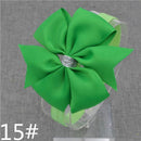 new hairbands newborn Silver Bow Headband Hair Bowknot Headbands Girls Bows Headbands Headwear Hair Accessories-15-Size fits all-JadeMoghul Inc.