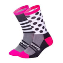 New High Quality Professional Cycling Socks - Unisex Road Bicycle Socks-Black Rose DH13-L (EU 40 to 45)-JadeMoghul Inc.