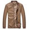 New Leather Jackets - Men's PU Leather Slim Fit Jacket AExp