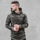 New Men Camouflage Hoodie / Pullover Fitness Bodybuilding Sweatshirts AExp