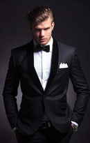 New Men Classic Slim Formal 2-Piece Tuxedos Set AExp