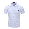 New Men Fashionable Sleeveless Shirt / 100% Cotton Solid Men Shirt AExp