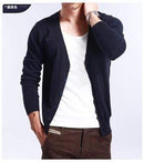 New Men's V-Neck Cardigan / Slim Thin Sweater AExp