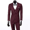 New Men Suit One-Buckle Formal Jacket / Dress Suit Set For Men AExp