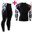 New Men Thermal Underwear Sets Compression Fleece Sweat Quick Drying Thermo Underwear Men Clothing Long Johns-Ivory-S-JadeMoghul Inc.