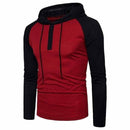 New Men Zip Up Hoodie - Hooded Zipper Outerwear-Wine red-S-JadeMoghul Inc.