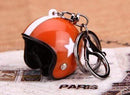 New Motorcycle Helmets Key chain Women men Cute Safety Helmet Car Keychain Bags Hot Key Ring gift Jewelry wholesale 17022