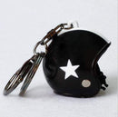 New Motorcycle Helmets Key chain Women men Cute Safety Helmet Car Keychain Bags Hot Key Ring gift Jewelry wholesale 17022