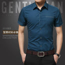 New Short Sleeve Dress Shirt / Turn-down Collar T-Shirt