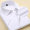 New Short Sleeve Pure Color Business Dress Shirt / Formal Work Shirt For Men-DX1007 11 pure white-XXS-JadeMoghul Inc.