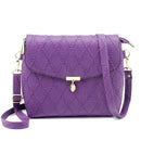 NEW Small Handbags women leather Shoulder mini bag Crossbody bag Sac a Main Femme Ladies Messenger Bag Long Strap Female Clutch-Lavender-16cm x 21cm x 6cm-JadeMoghul Inc.
