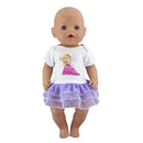 New Sport Dress Doll Clothes Fit 17 inch 43cm Doll Clothes Born Babies Doll Clothes For Baby Birthday Festival Gift JadeMoghul Inc. 