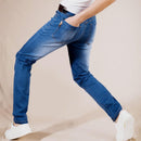 New Stretchable & Breathable Comfortable Men Jeans / Fashionable Men Lightweight Jeans-black blue-28-JadeMoghul Inc.
