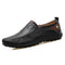 New Style Men Cow Split Leather Loafers / Slip On Comfortable  Shoes AExp
