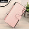 new style Multicolor Ms. wax leather wallet female long paragraph leather wallets Purse for women free shipping 13848-3 AExp