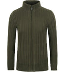 New Sweater For Men / Zipper Cardigan-Dark Grey-M-China-JadeMoghul Inc.